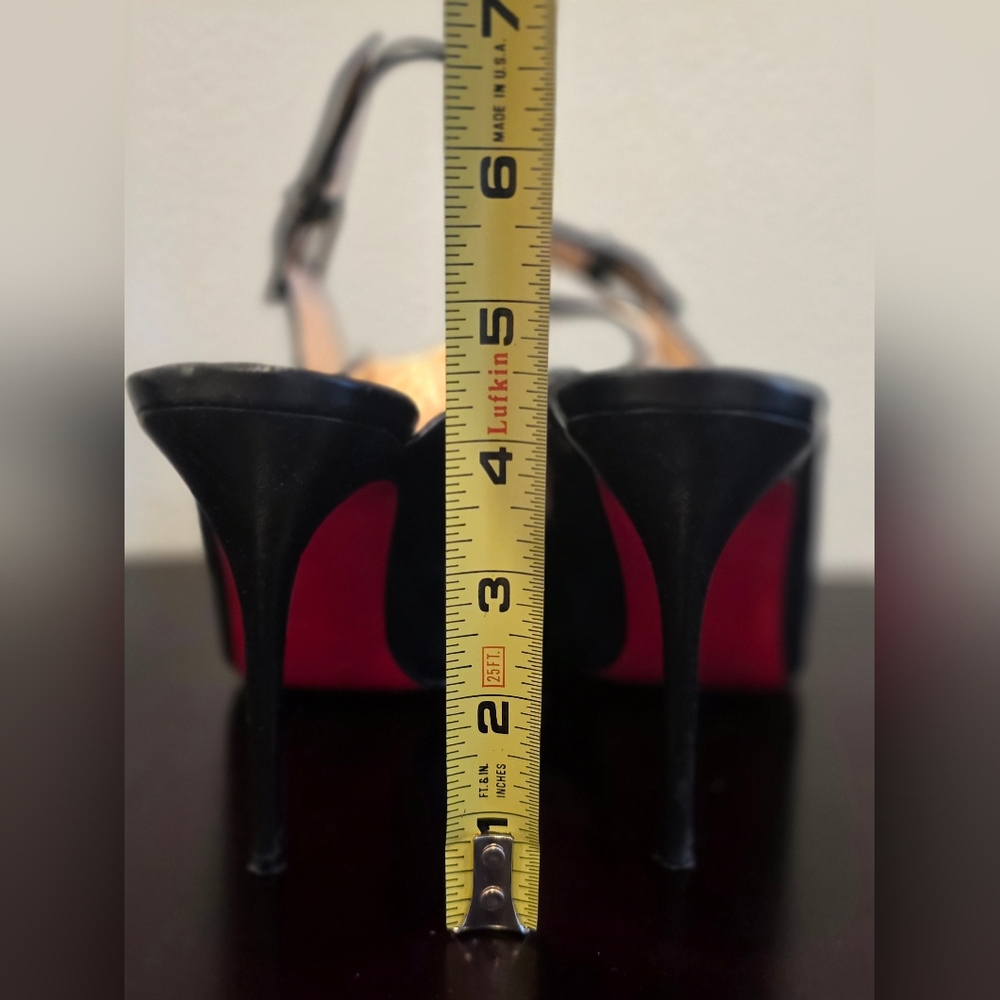 SALE Christian Louboutin Black Heels - Picture 5 of 14